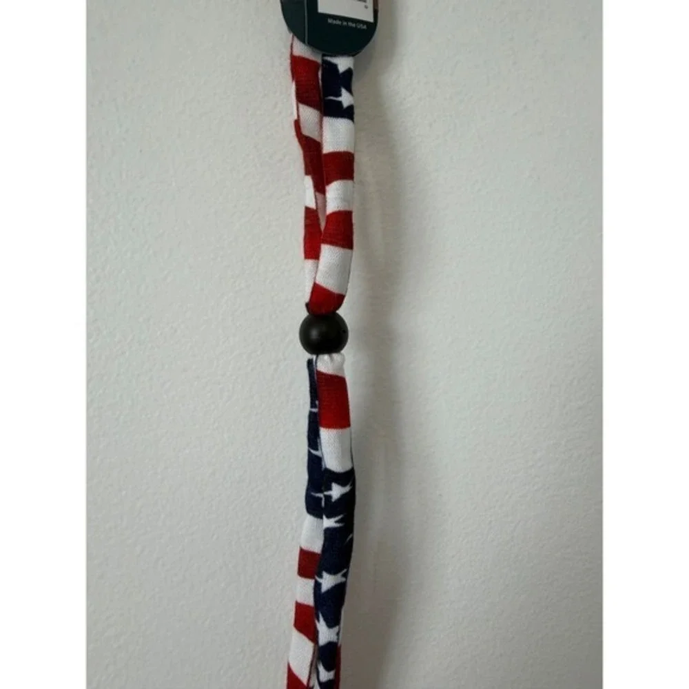 CHUMS Original‎ Patterns Eyewear Retainer – American Flag – NWT